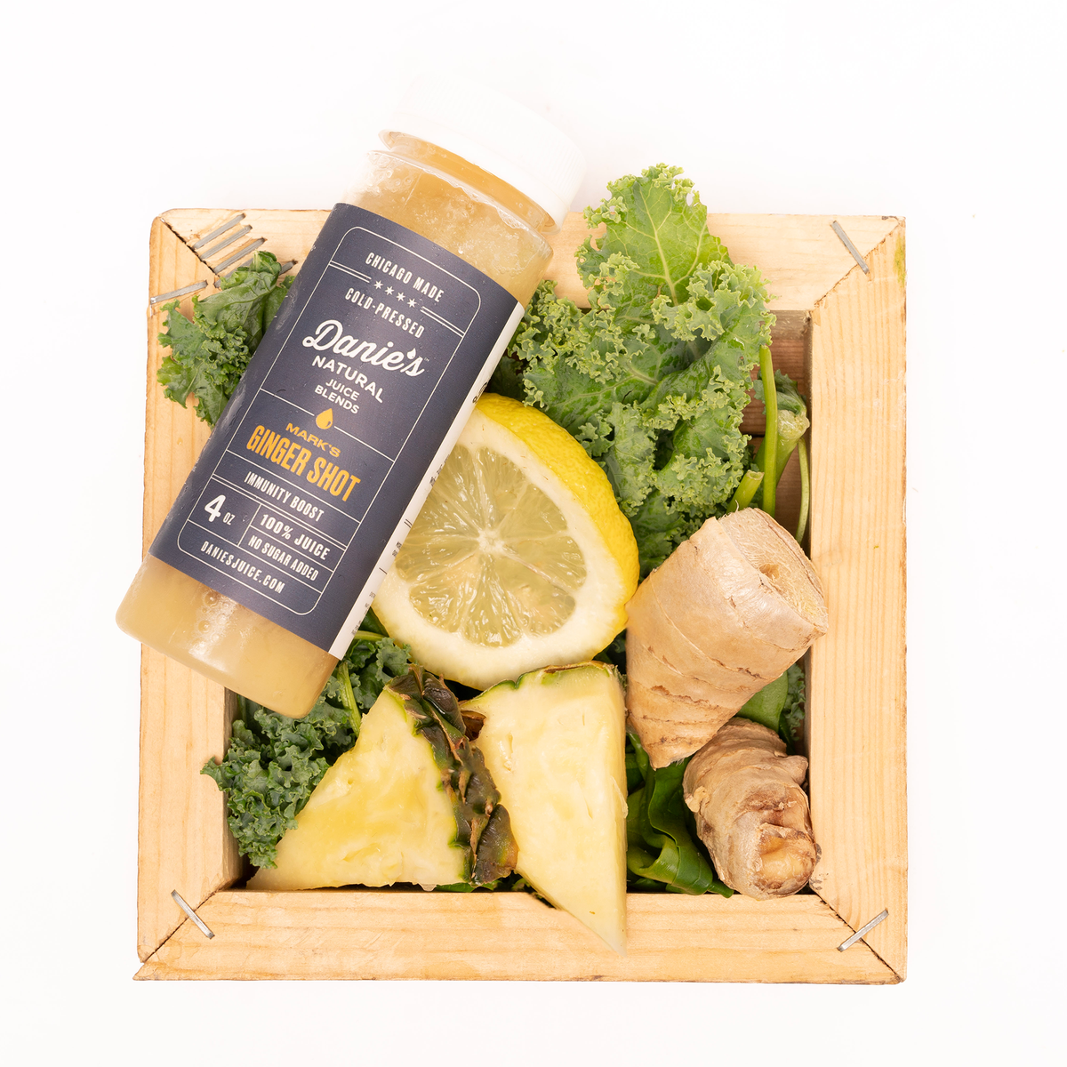 Mark's Ginger Shot Danies Natural Juice Blends