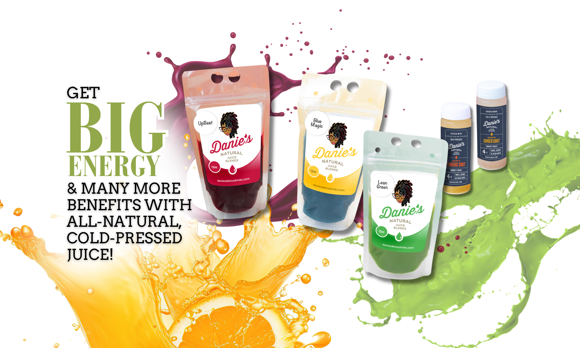 Danie's Natural Juice Blends Danies Natural Juice Blends