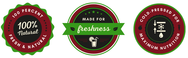 100% Fresh & Natural, Cold-Pressed for Maximum Nutrition, Made for freshness 